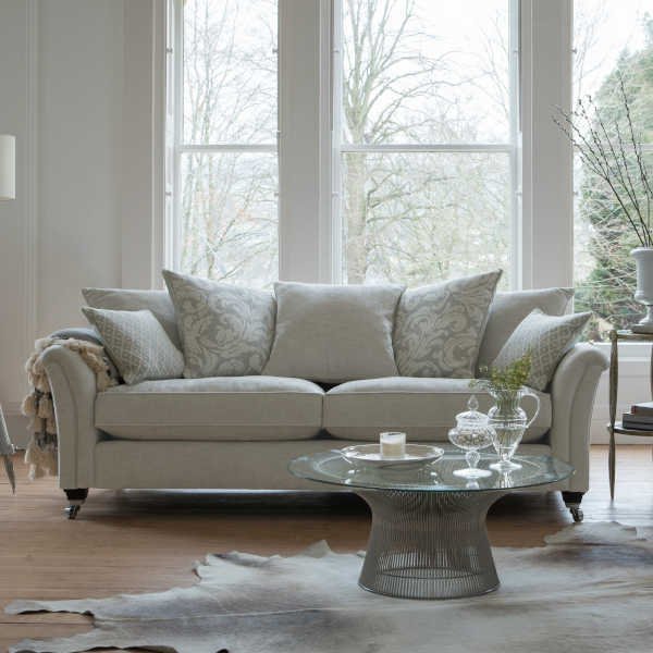 Pillow back or formal back sofas